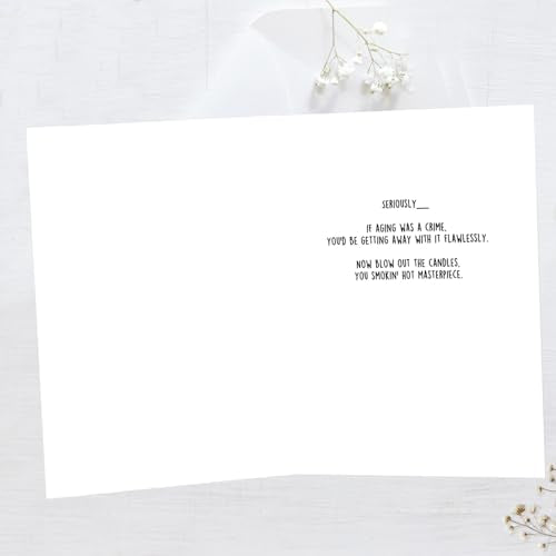 Funny Dog Birthday Card for Men and Women with Envelope