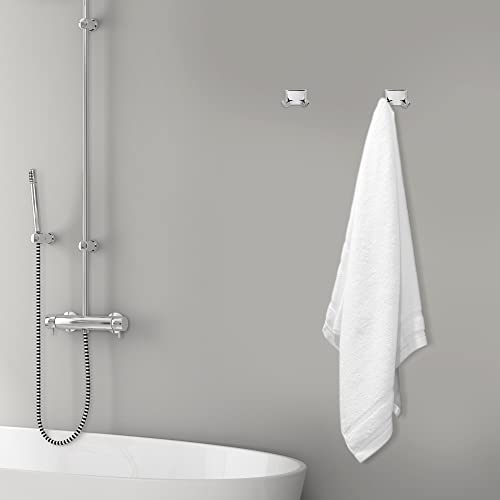 Design House Millbridge Double Robe Hook - Polished Chrome