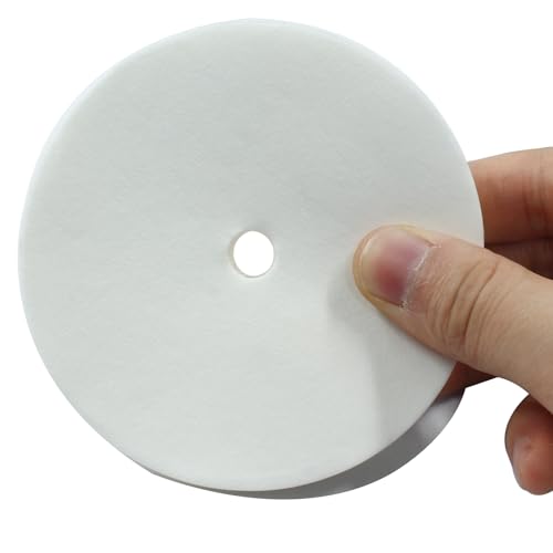 200 Unbleached Round Coffee Filters, 3.75" - Disposable & Eco-Friendly