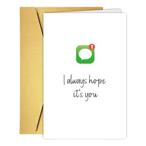 GVMGVM Long Distance Miss You Card Gift for Boyfriend Girlfriend Husband Wife - Variation #2