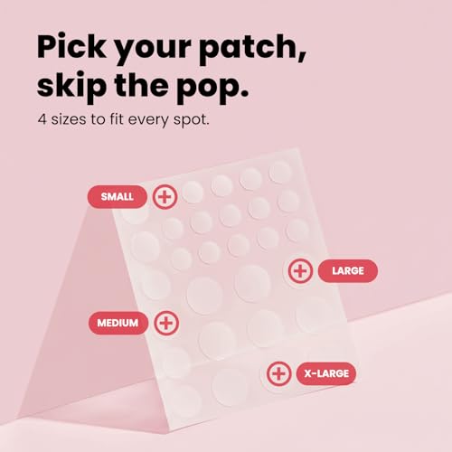 ROSELYNBOUTIQUE Hydrocolloid Pimple Patches - 60ct Acne Spot Treatment