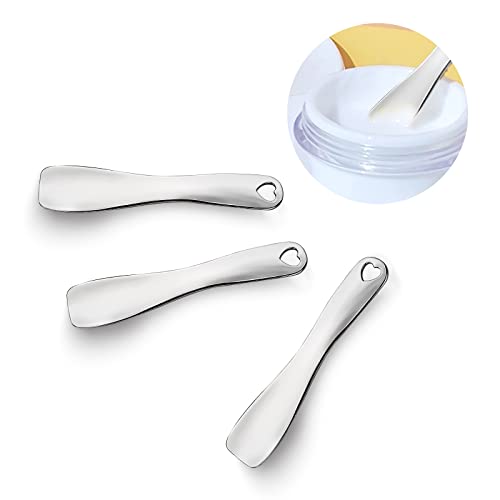 Sibba 3 Pcs Stainless Steel Facial Spatula Eye Roller Massage Tool