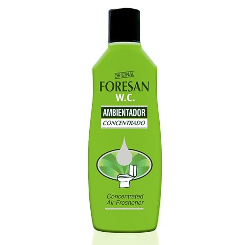 Foresan W.C. Concentrated Air Freshener - Long-Lasting Toilet Deodorizer 125ml