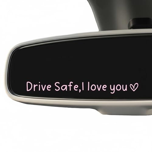 Drive Safe I Love You Sticker - 4 Inch Vinyl Decal for Cars