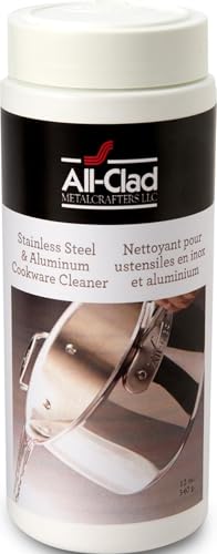 All-Clad Stainless Steel & Aluminum Cookware Cleaner Powder, 12 Ounce