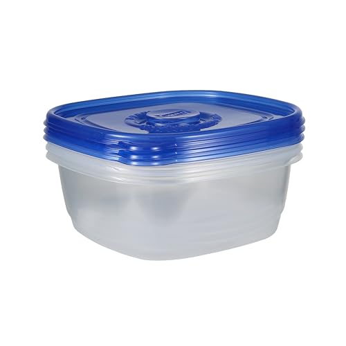 Glad GladWare 104 Oz Square Food Storage Containers, 3 Count