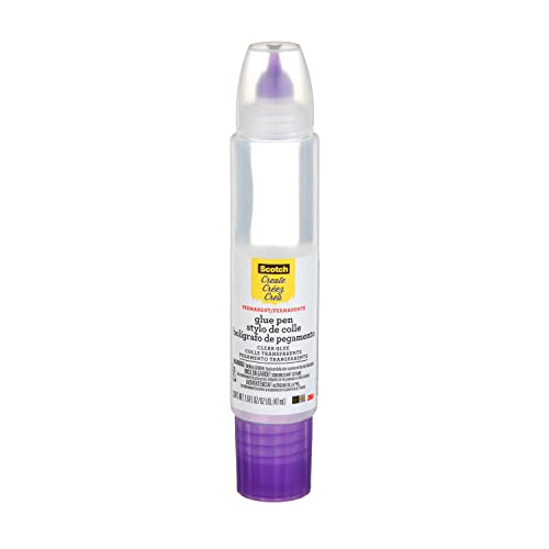 Scotch Scrapbookers Glue - 1.6 oz Dual Tip Adhesive for Crafts