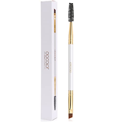 Docolor Duo Angled Eyebrow Brush and Spoolie Makeup Tool