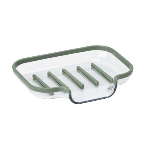 Spectrum Cora Bar Soap Dish with Drainage for Kitchen Sink Bathroom