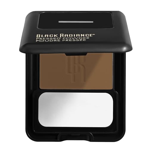 Black Radiance Pressed Powder - Oil-Absorbing Matte Compact Golden Almond