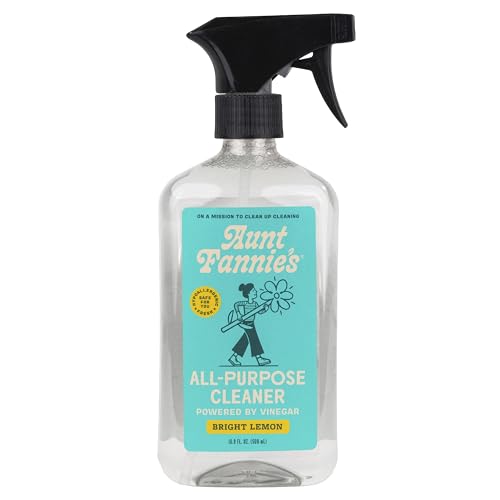 Aunt Fannie's All-Purpose Vinegar Cleaner Spray, Lemon, 16.9 Fl Oz