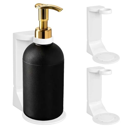 TUNEYA No Drill Shampoo & Conditioner Holders 2 Pack - Cream