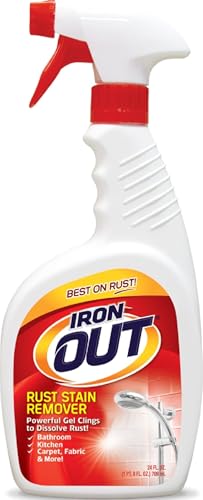 Iron OUT Rust Stain Remover Spray Gel - 24 oz No-Scrub Cleaner