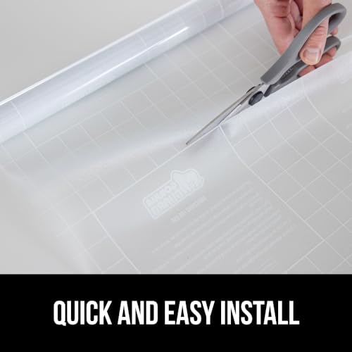 Gorilla Guard Frosted Window Privacy Film - 17.5 x 118.1 Inch, Two-Way UV Blocking