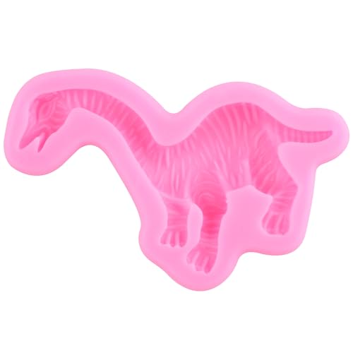 ZiXiang Dinosaur & Tropical Leaf Silicone Mold Set for Cake Decorating - Style B