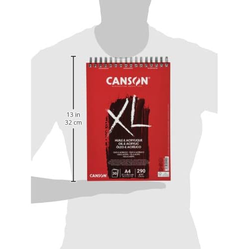 CANSON XL¢ç Huile & Acrylic Paint Pad DIN A4 30 Sheets 290 g/m2
