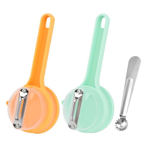 Zorivane 2-in-1 Vegetable Peeler with Storage Box - 3PCS Kitchen Tools