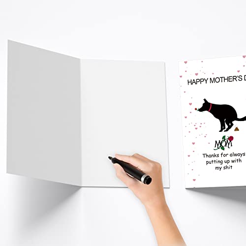Funny Mother's Day Card for Dog Moms | Snarky Greeting Card