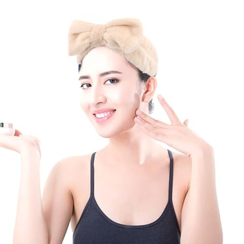 AOPRIE SPA Headbands & Wrist Towel Wraps for Washing Face 6 Pack
