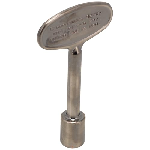 3-Inch Universal Antique Brass Gas Valve Key for Fireplaces