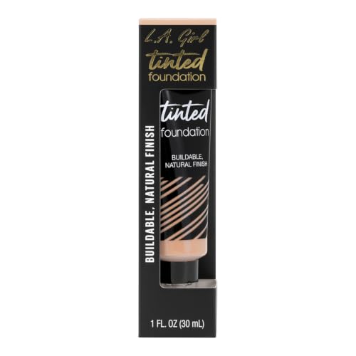 L.A. Girl Tinted Foundation Warm Beige Sheer to Medium Coverage