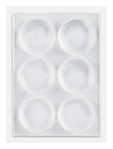 Scotch Clear Adhesive Bumper Pads - 40 Pack, 1/2" Round, Noise Dampening