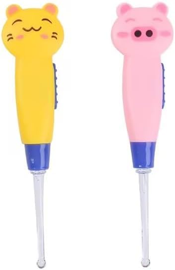 LED Illuminated Ear Wax Removal Tool with Ergonomic Grip