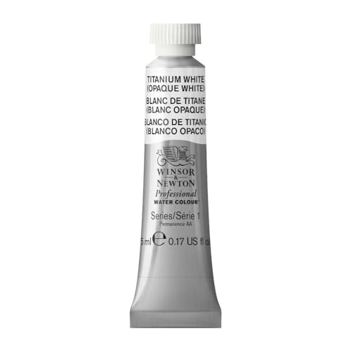 Winsor & Newton Professional Watercolor 5ml Tube - Titanium White