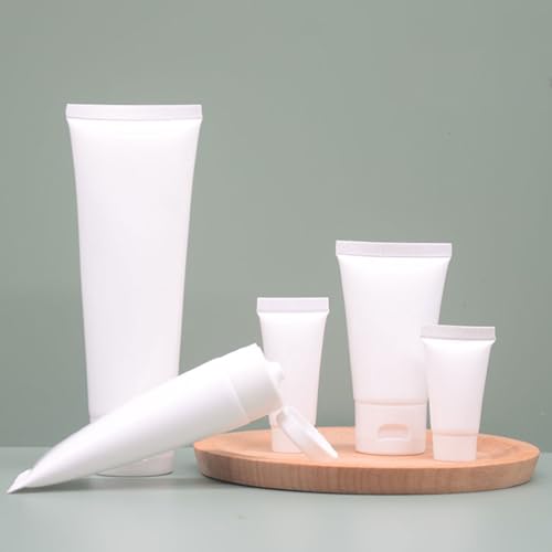10-Pack Empty Squeeze Travel Bottles - 20ml Refillable Plastic Containers with Flip Caps for Lotions, Shampoos and Creams