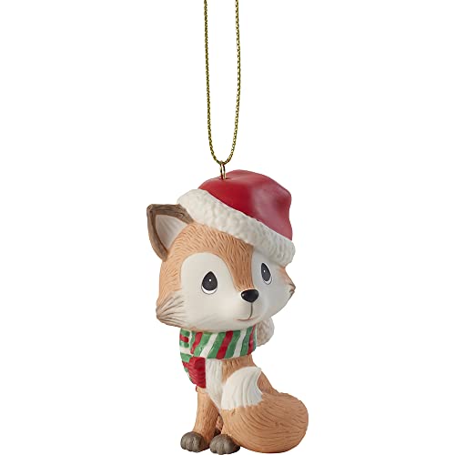Precious Moments Cozy Christmas Wishes Ornament ? Bisque Porcelain Girl with Cocoa Cup Christmas Keepsake ? 209042