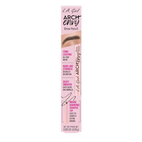 L.A. Girl Arch Envy Brow Pencil - Deep Brown Precision Eyebrow Makeup