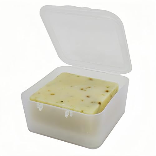 Portable Travel Soap Dish with Bar Soap Saver Pad - vonpri