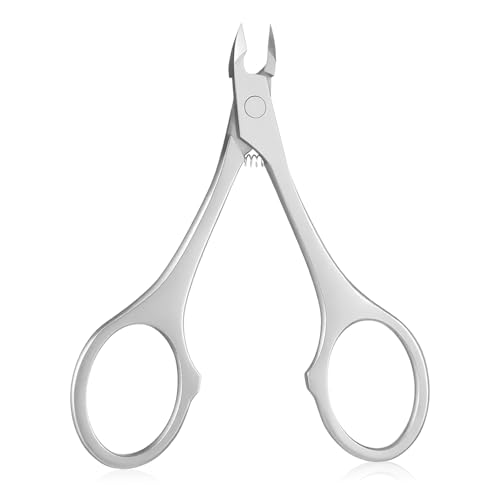 Fine Edge Cuticle Trimmer Nippers, with Round Grip Professional