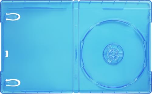 (5 Pack) Blu-Ray Empty Replacement Cases - Single Capacity Standard