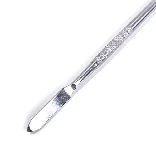 Siyuwuro Stainless Steel Double-Ended Nail Art Mixing Spatula Stick