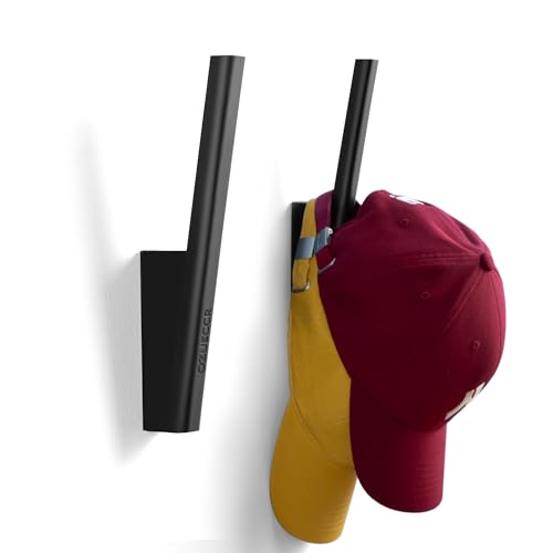 Ozueccr Wall-Mounted Hat Rack for Baseball Caps – Easy Installation