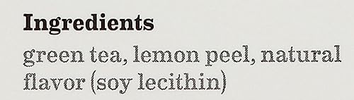 Bigelow Green Tea with Lemon - Caffeinated 20 Count Bags