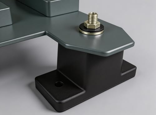 Anti-Vibration Rubber Mounting Brackets for Split AC with Expansion Screws