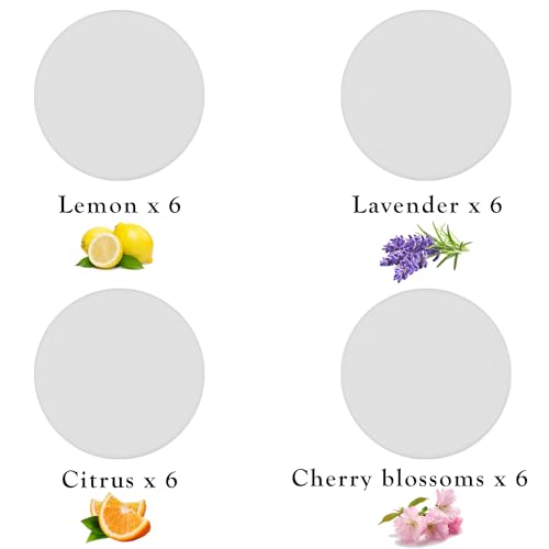 Maitys 24 Pcs Steam Mop Scent Discs - Fresh Fragrance Pads