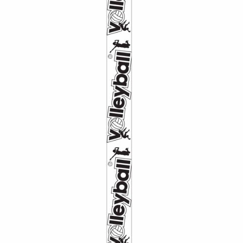 Offray Volleyball Sports Ribbon 7/8" Wide 9-Foot Spool for Hair Bows