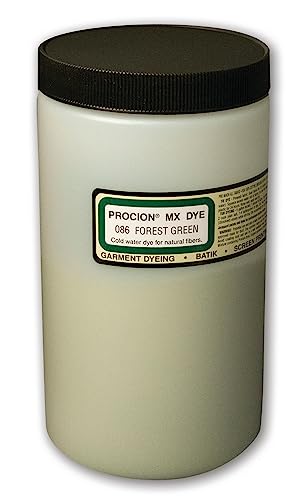 Procion MX Dye 1 lb - Forest Green for Tie Dye & More