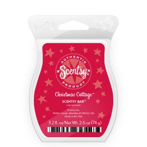 Christmas Cottage Wax Warmer - Holiday Scented Scentsy Fragrance