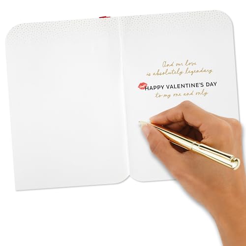 Romantic Valentine's Day Card for Husband, Boyfriend, Partner