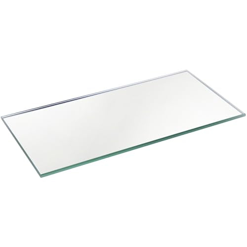 Plymor 3x6 Inch Rectangle Glass Mirror - 3mm Thick for Display & Crafts