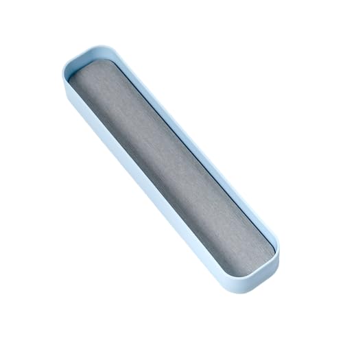 madesmart Blue Drying Stone Toothbrush Tray - Hygienic & Space-Saving