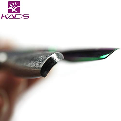 KADS Stainless Steel Cuticle Pusher & Gel Polish Remover Tool