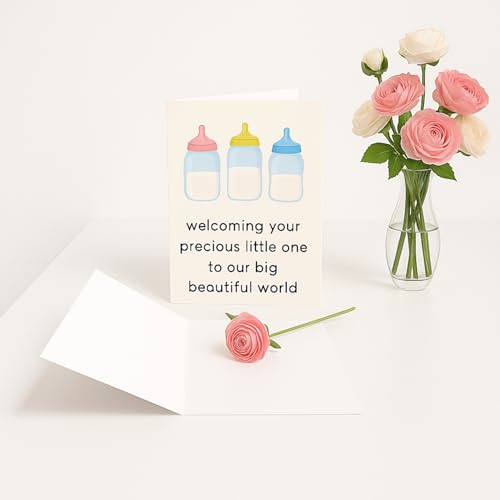 Funny Baby Shower Congratulations Card for New Parents