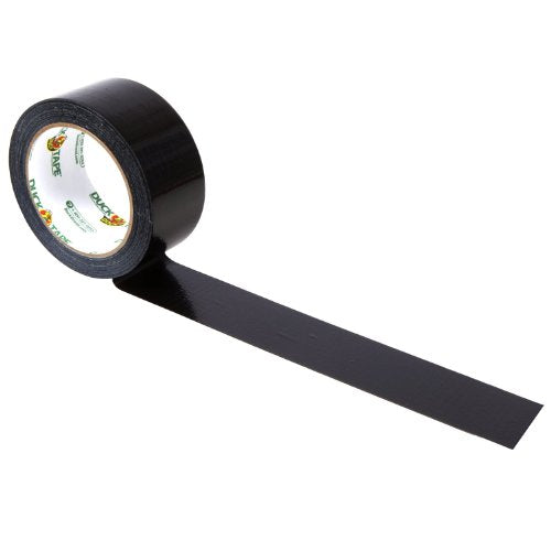 Duck Brand Heavy Duty Black Color Duct Tape, 1.88 In x 20 Yds