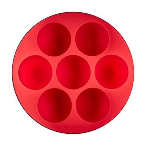 Instant Pot Silicone Egg Bites Pan with Lid - Non-Stick, BPA-Free