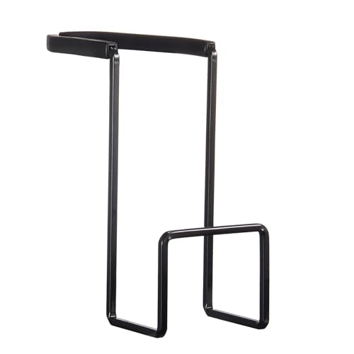Large Black Kitchen Sink Sponge Holder - Space-Saving Organizer